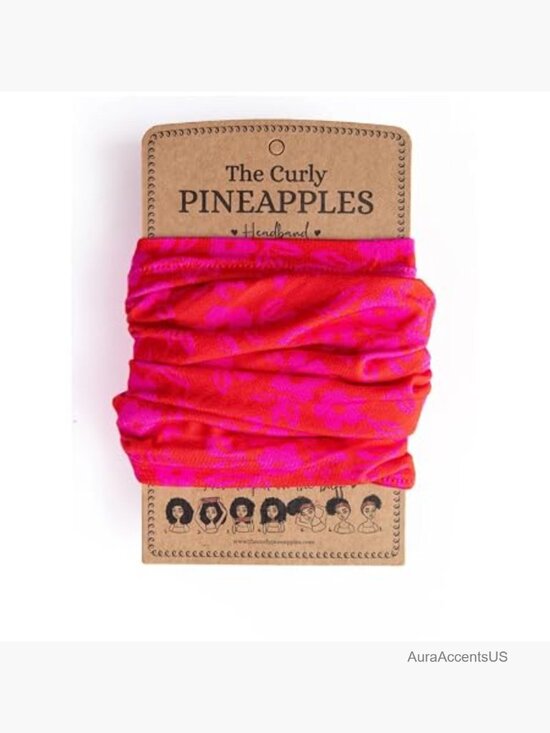 Wide Stretchy Non Slip Headband for Curly Hair - Yoga Workout Headwrap